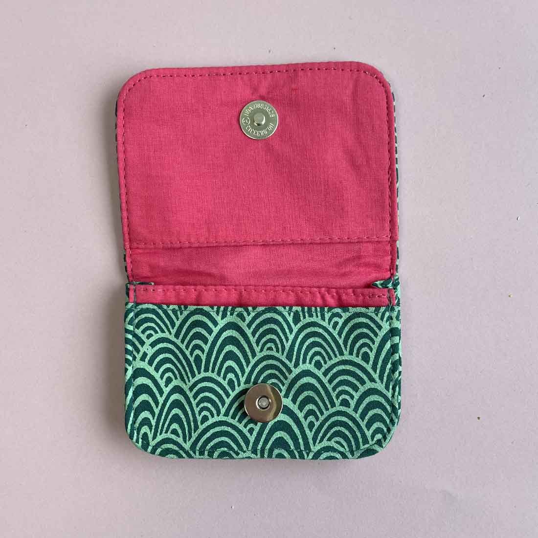 Cotton Card Holder - Retro Geo Prints - Malia Designs