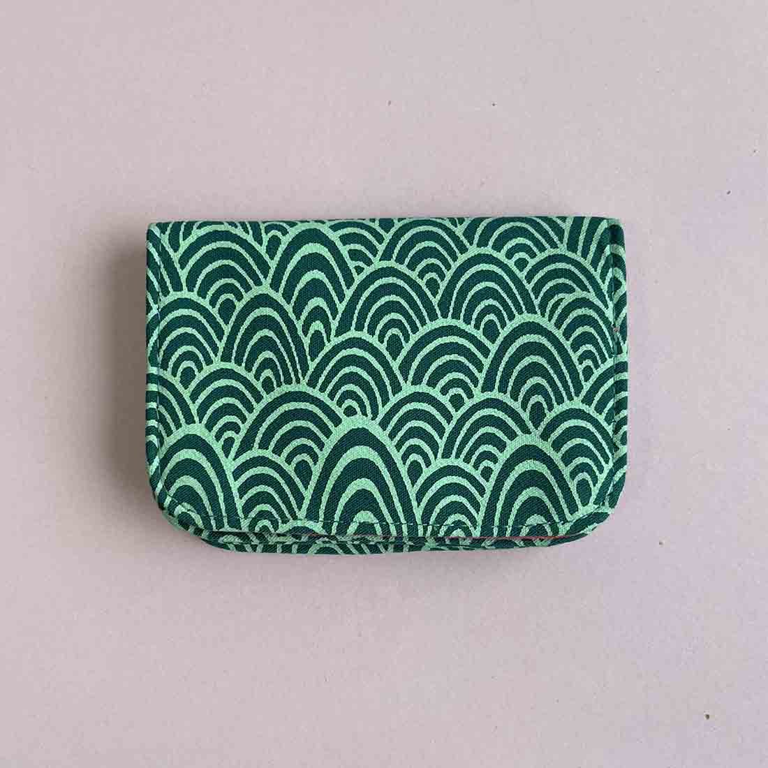 Cotton Card Holder - Retro Geo Prints - Malia Designs
