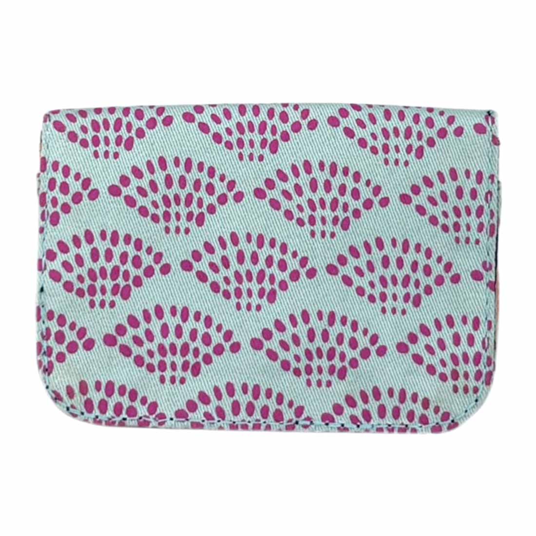 Cotton Card Holder - Spring Dots - Malia Designs
