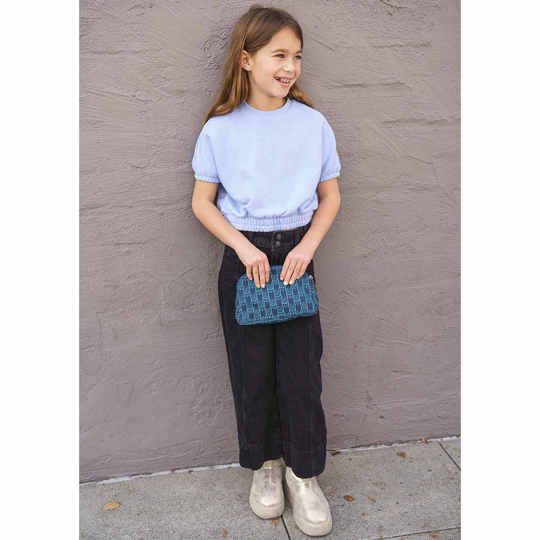 Cotton Cosmetic Case - Cat Prints - Malia Designs