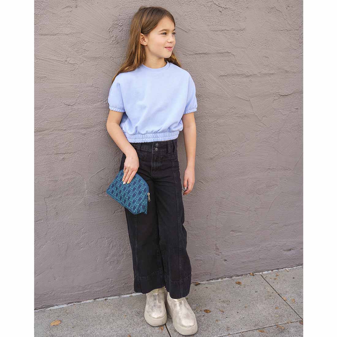 Cotton Cosmetic Case - Cat Prints - Malia Designs