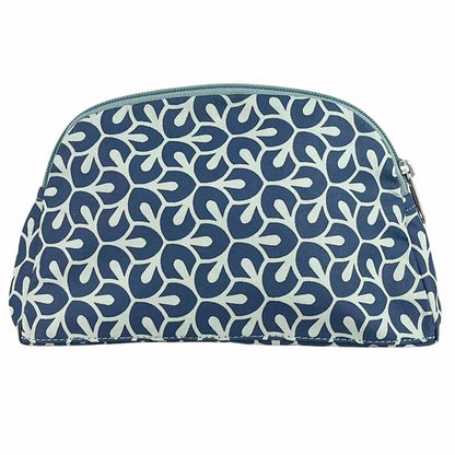 Cotton Cosmetic Case - Multipurpose Pouch - Leaf Prints - Malia Designs