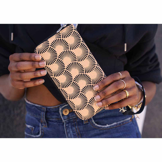 Cotton Fair Trade Travel Wallet - Fall Prints - Malia Designs