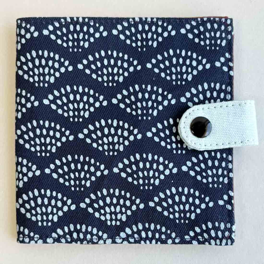Cotton Fair Trade Wallet - Dots Print - Malia Designs