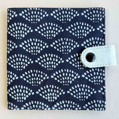 Cotton Fair Trade Wallet - Dots Print - Malia Designs