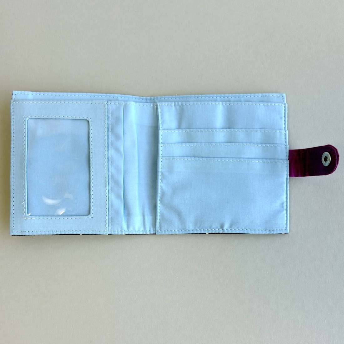 Cotton Fair Trade Wallet - Dots Print - Malia Designs