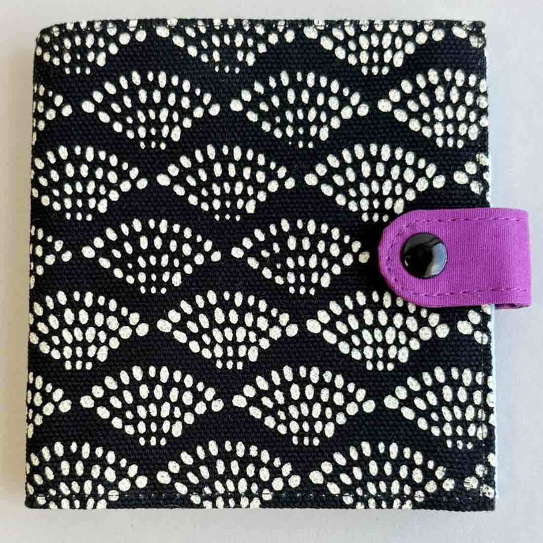 Cotton Fair Trade Wallet - Dots Print - Malia Designs