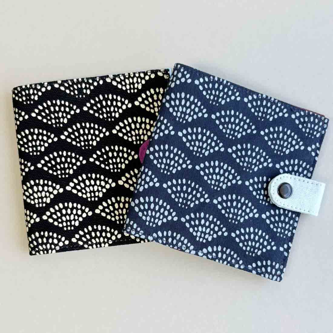 Cotton Fair Trade Wallet - Dots Print - Malia Designs