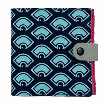 Cotton Fair Trade Wallet - Eye Prints - Malia Designs