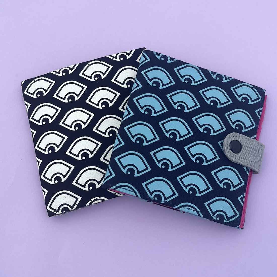 Cotton Fair Trade Wallet - Eye Prints - Malia Designs