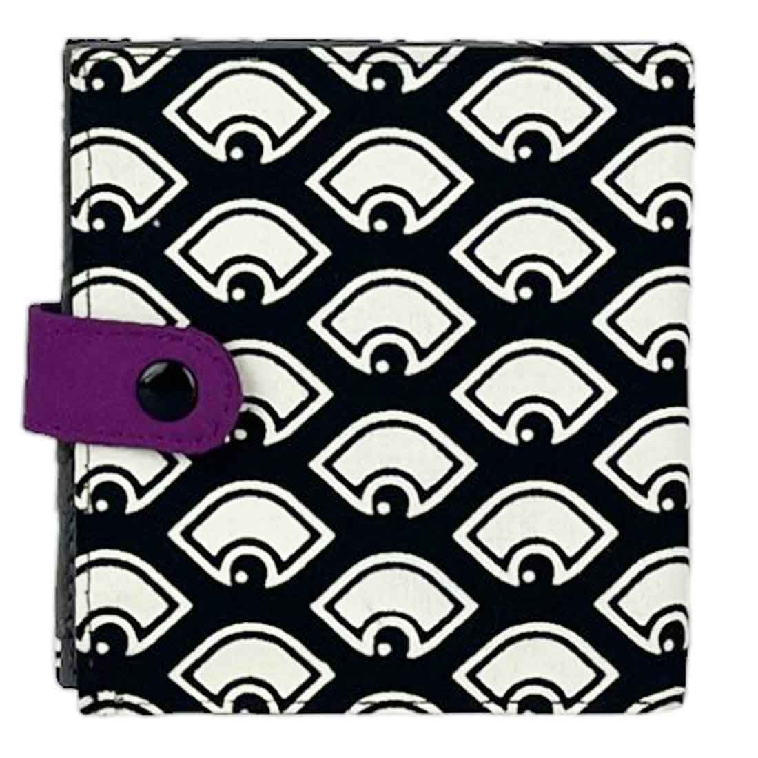 Cotton Fair Trade Wallet - Eye Prints - Malia Designs