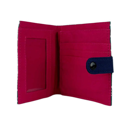 Cotton Fair Trade Wallet - Spring Dots - Malia Designs