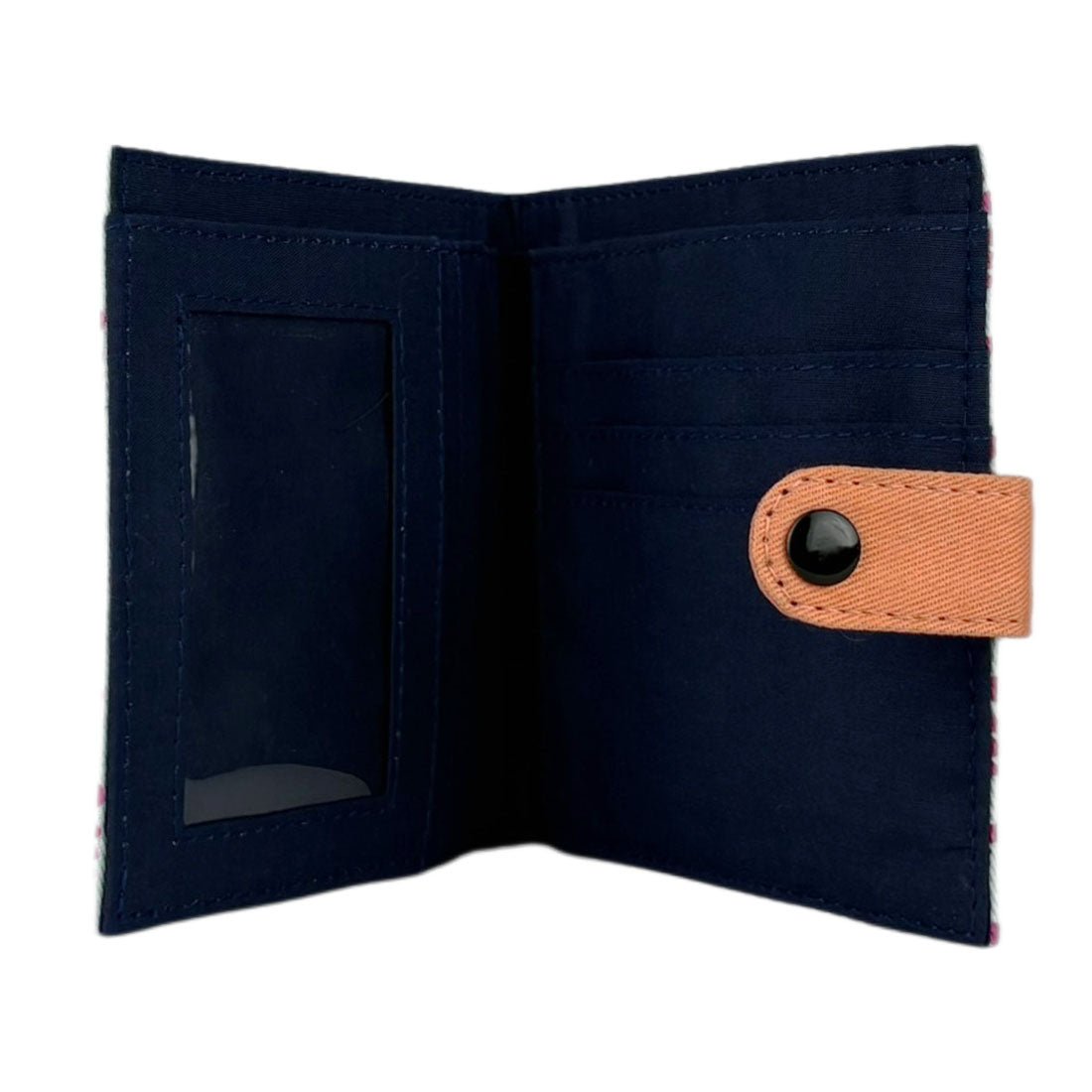 Cotton Fair Trade Wallet - Spring Dots - Malia Designs