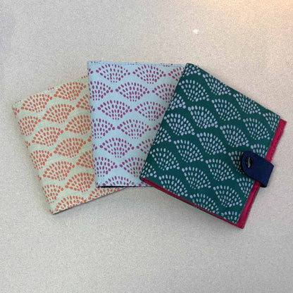 Cotton Fair Trade Wallet - Spring Dots - Malia Designs