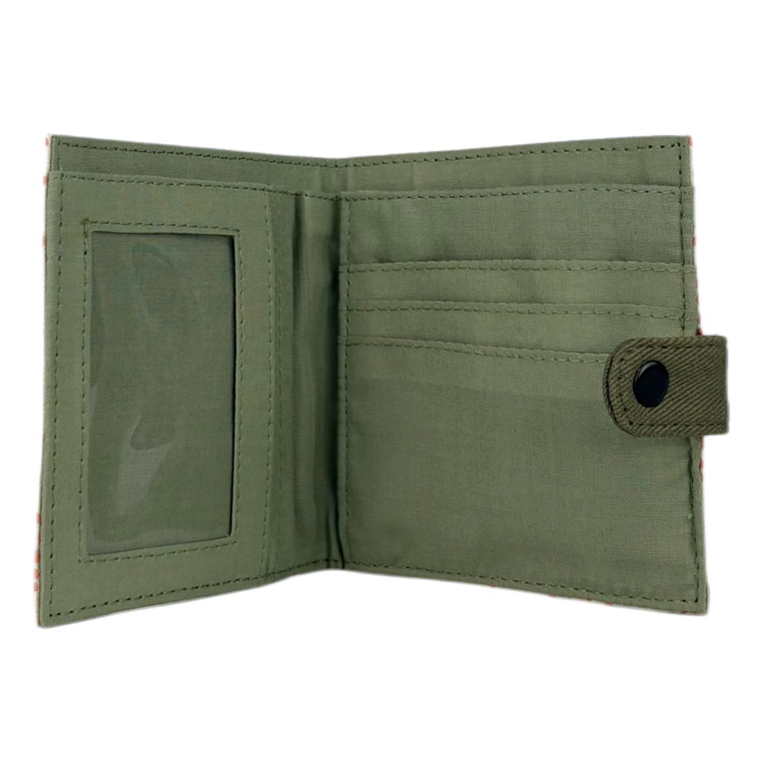 Cotton Fair Trade Wallet - Spring Dots - Malia Designs