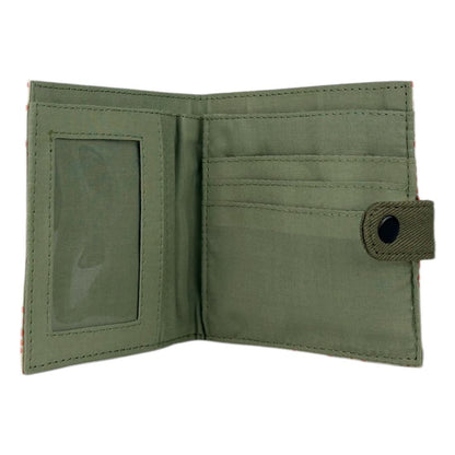 Cotton Fair Trade Wallet - Spring Dots - Malia Designs