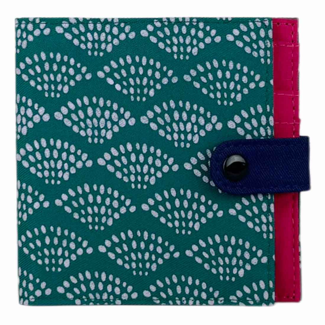 Cotton Fair Trade Wallet - Spring Dots - Malia Designs