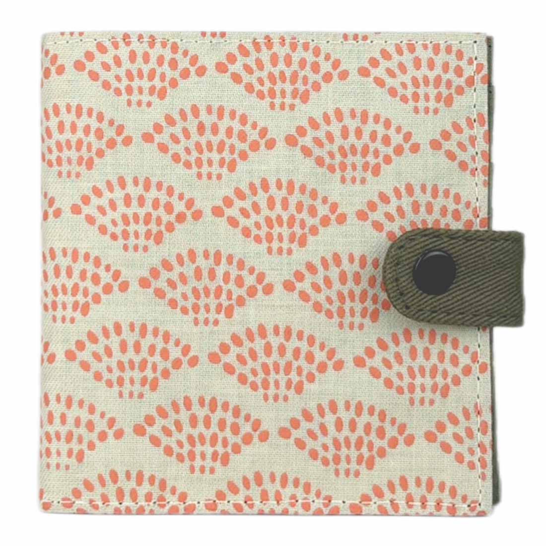 Cotton Fair Trade Wallet - Spring Dots - Malia Designs