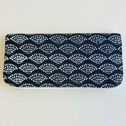 Cotton Long Wallet - Dots Print - Malia Designs