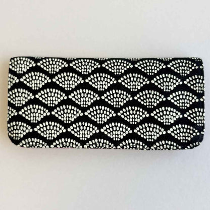 Cotton Long Wallet - Dots Print - Malia Designs