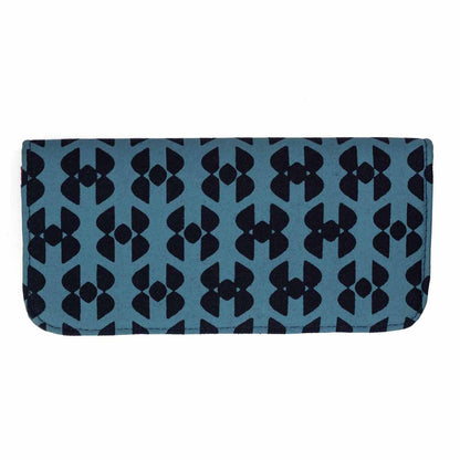 Cotton Long Wallet - Geometric Prints - Malia Designs