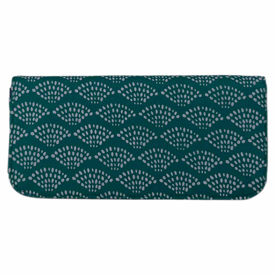 Cotton Long Wallet - Spring Dots - Malia Designs