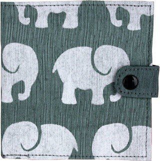 Cotton Wallet-Elephant Prints - Malia Designs