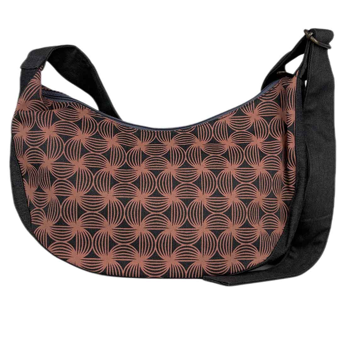 Crescent Moon Crossbody Bag - Spring Prints - Malia Designs