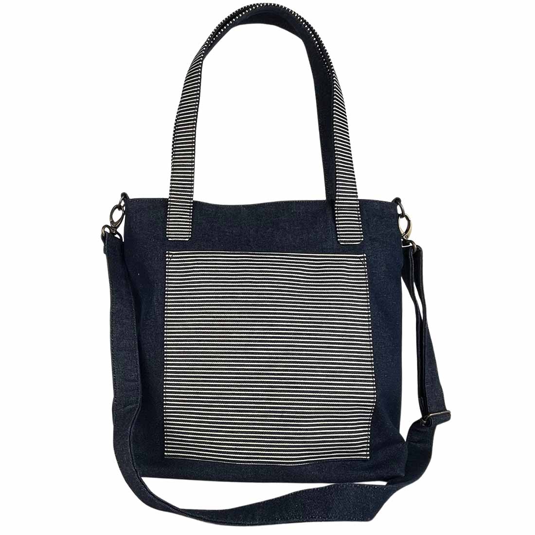 Denim Medium Tote - Malia Designs