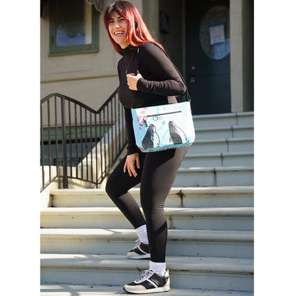 Medium Recycled Feedbag Crossbody Bag - Malia Designs