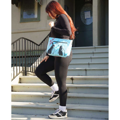 Medium Recycled Feedbag Crossbody Bag - Malia Designs