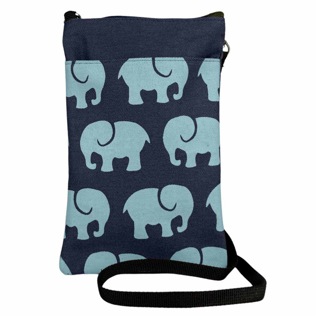 Mini Phone Crossbody - Elephant Prints - Malia Designs