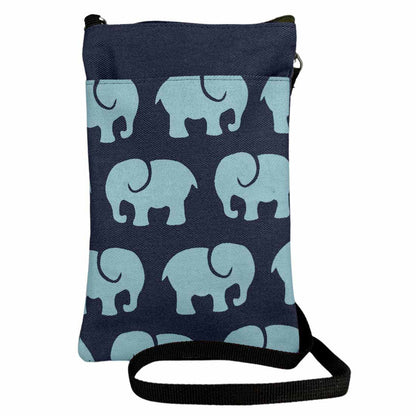 Mini Phone Crossbody - Elephant Prints - Malia Designs