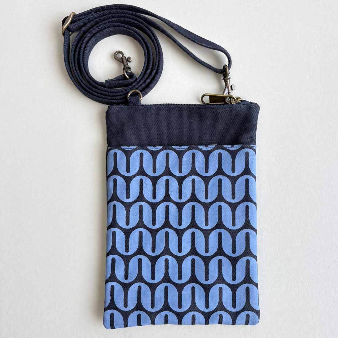 Mini Phone Crossbody - Geometric Prints - Malia Designs