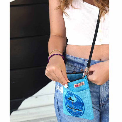 Mini Recycled Phone Crossbody - Malia Designs