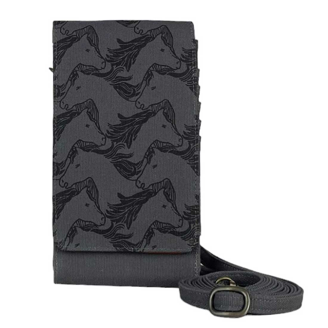 Phone Case Wallet - Horse Print - Malia Designs