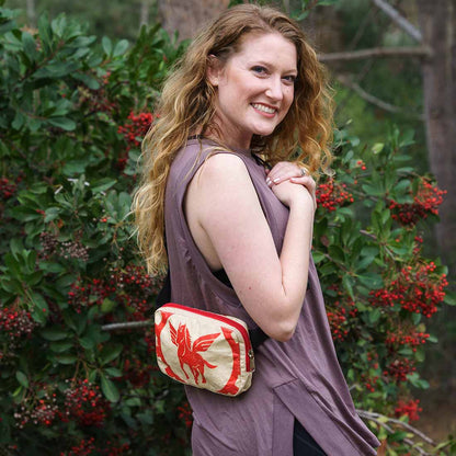 Recycled Cement Belt Bag - Pegasus - Malia Designs