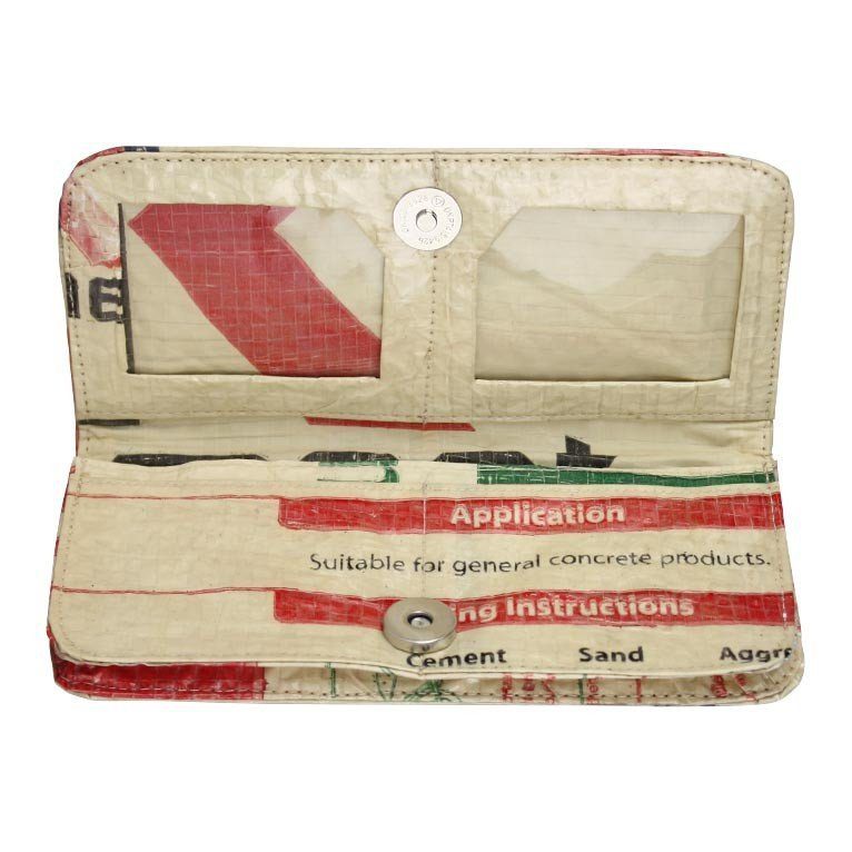 Recycled Cement Long Wallet - Malia Designs