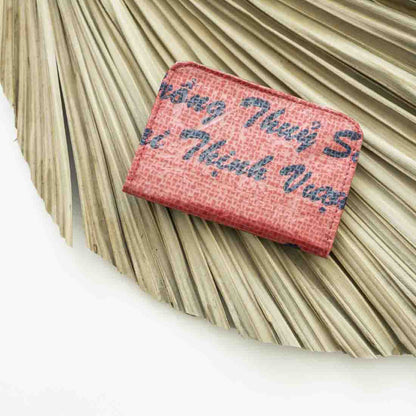 Recycled Feed Bag Cardholder - Malia Designs