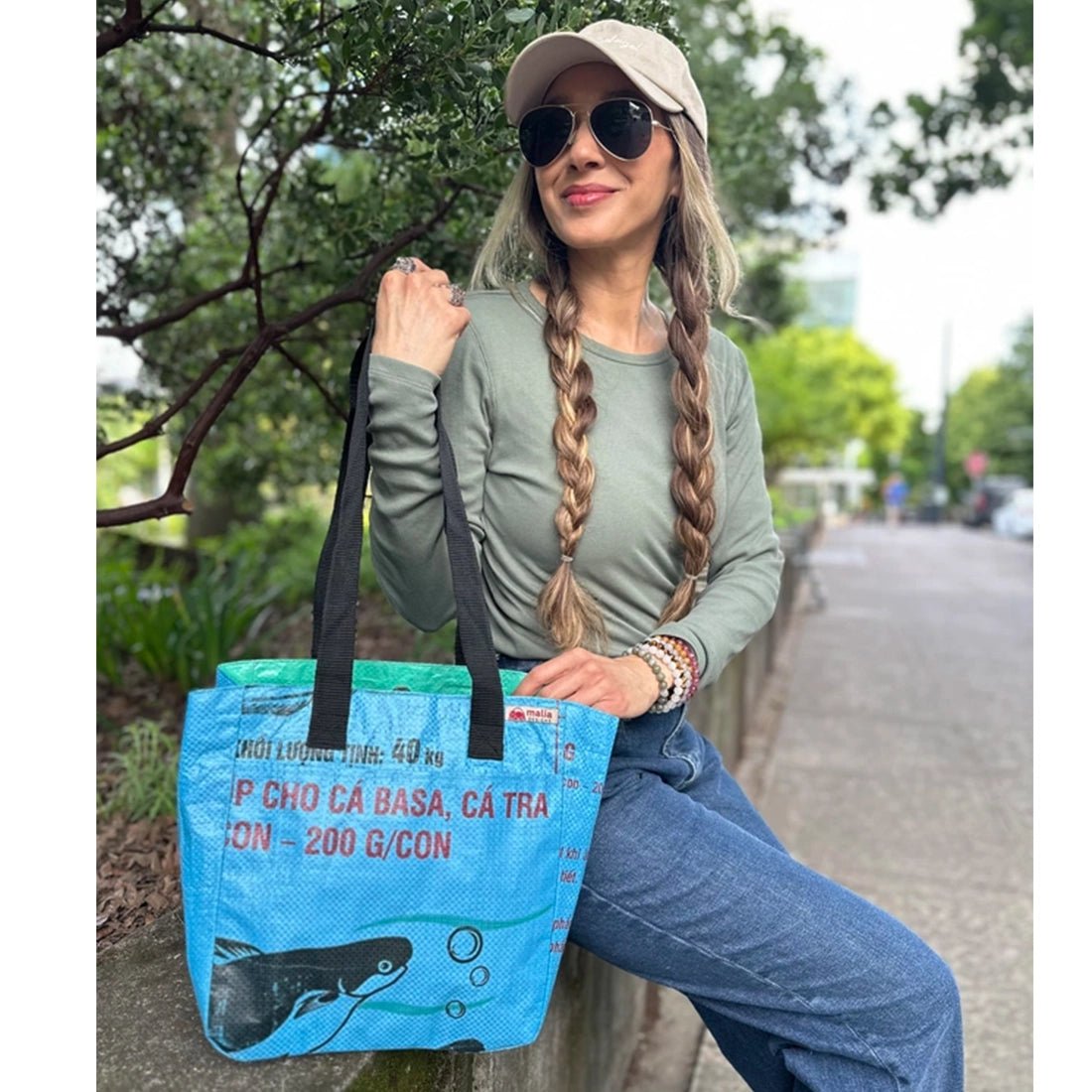 Recycled Market Tote - Malia Designs