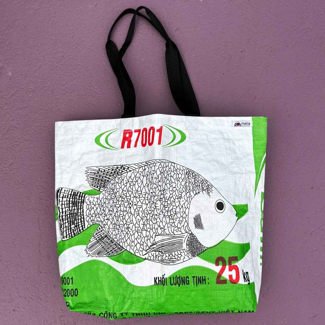 Recycled Shopping Tote - Malia Designs