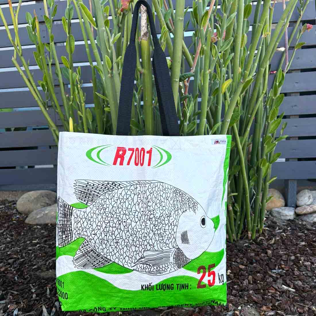 Recycled Shopping Tote - Malia Designs