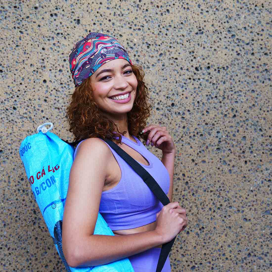 Recycled Yoga Mat Bag - Malia Designs