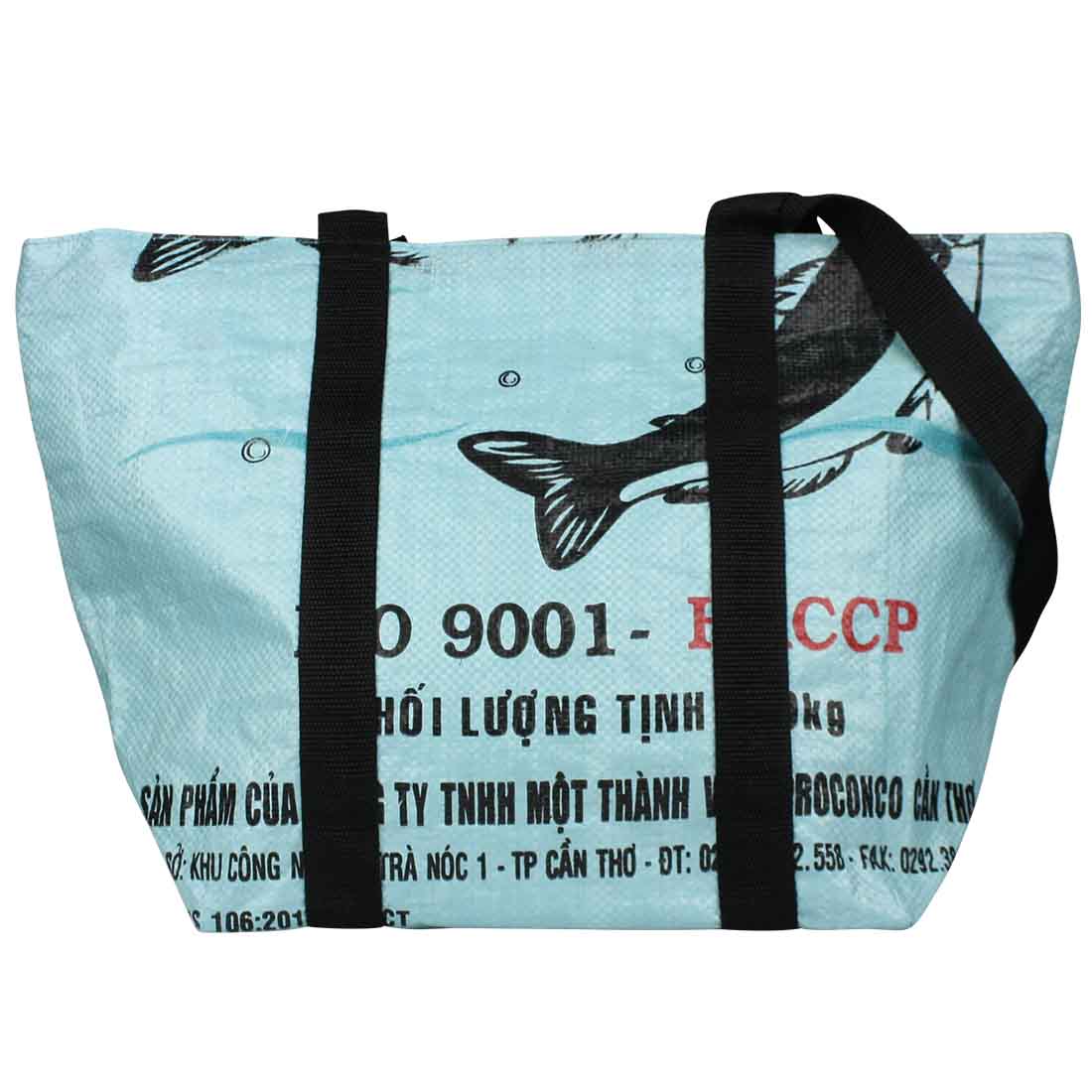 Recycled Zip Top Beach Bag - Malia Designs