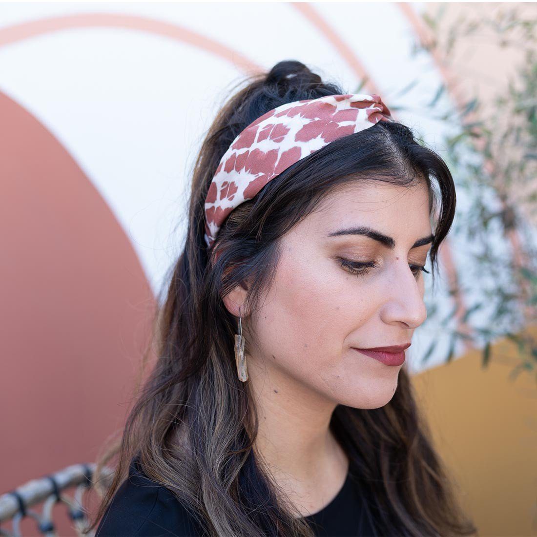 Silk Headbands - Tie Dye Prints - Malia Designs