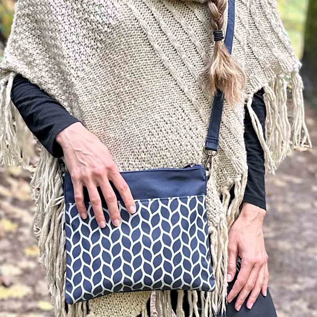 Small Crossbody Bag - Fall Prints - Malia Designs