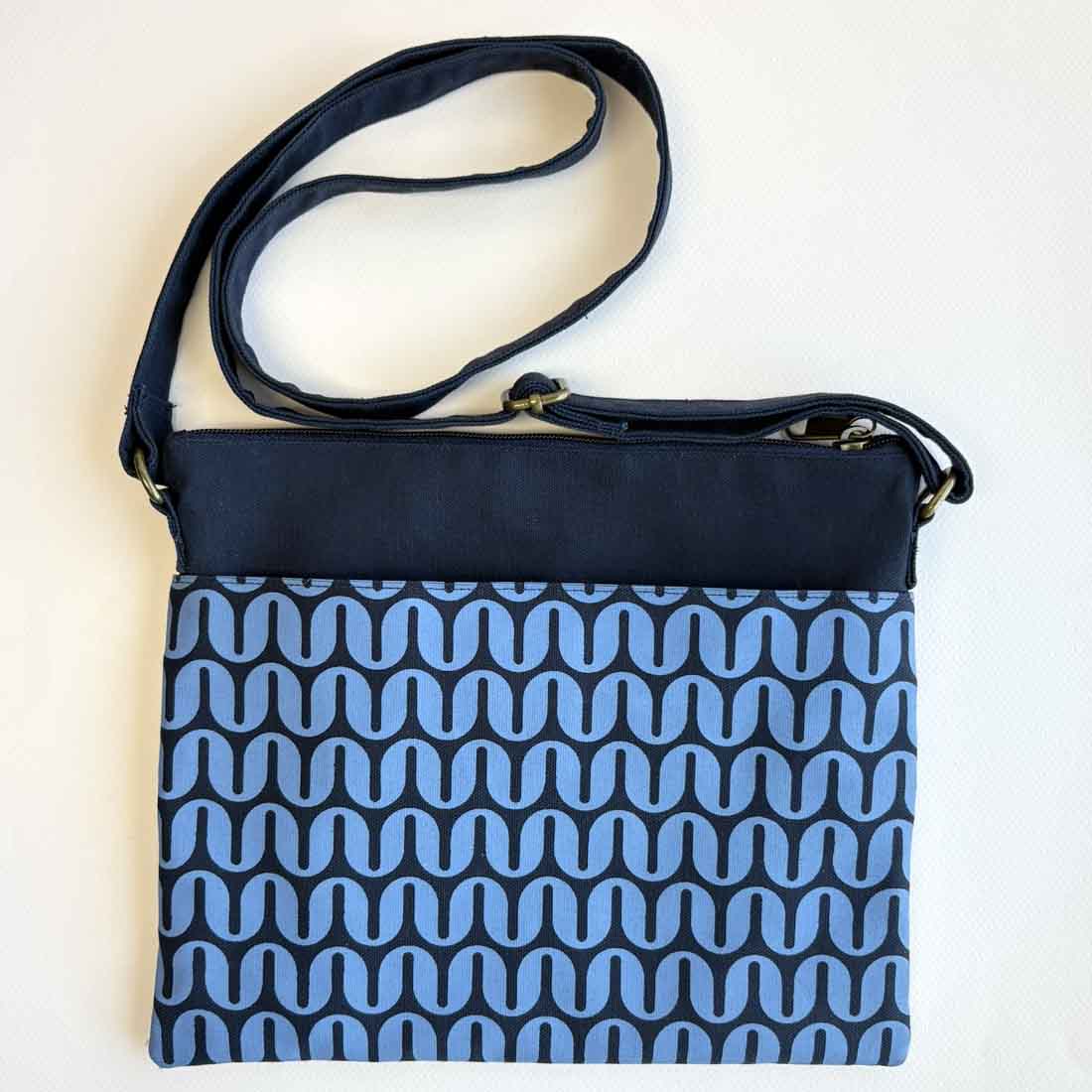 Small Crossbody Bag - Geometric Prints - Malia Designs