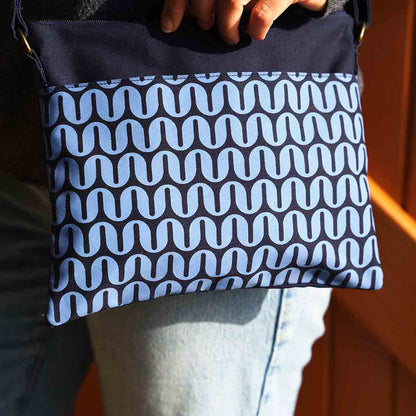 Small Crossbody Bag - Geometric Prints - Malia Designs