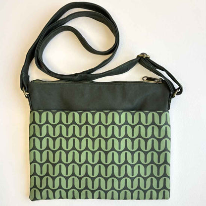 Small Crossbody Bag - Geometric Prints - Malia Designs