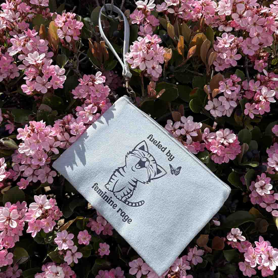 Statement Pouch - Feminine Rage - Malia Designs